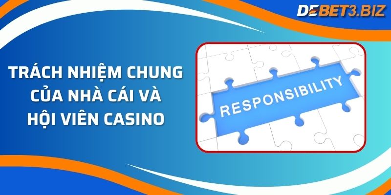 Trách nhiệm chung của nhà cái và hội viên casino